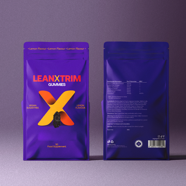 OQO LeanxTrim Gummies - Fat Burner and Digestion Supplements