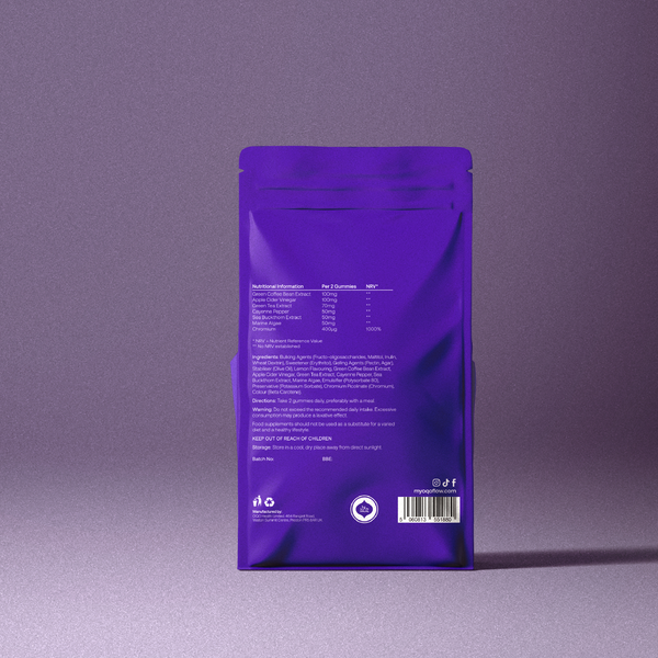 OQO LeanxTrim Gummies - Fat Burner and Digestion Supplements