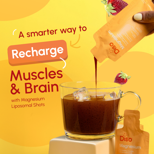 Diso® Lipo Magnesium Shot | Strawberry | Joints & Muscles