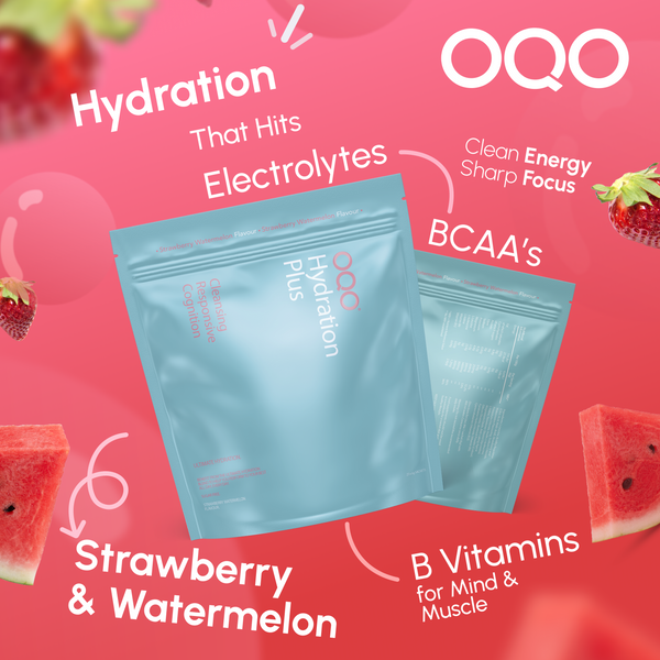 OQO Hydration Plus Blend-Strawberry and Watermelon