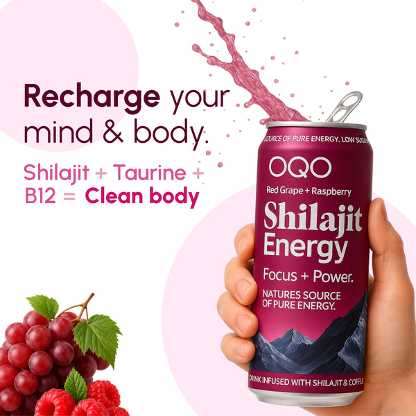 OQO Shilajit – Red Grape & Raspberry