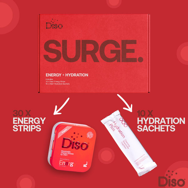 DISO SURGE Bundle – Energy strips and Hydration blends - £35.99