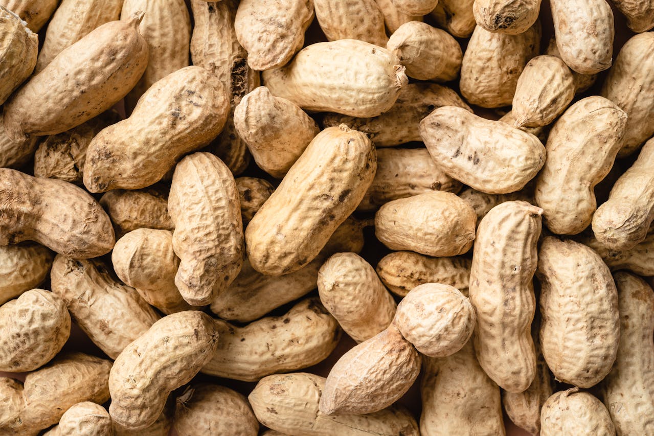 Close up of Peanuts - Vitamin B6