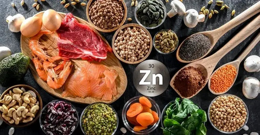 Zinc- Image full of Zinc based ingredients