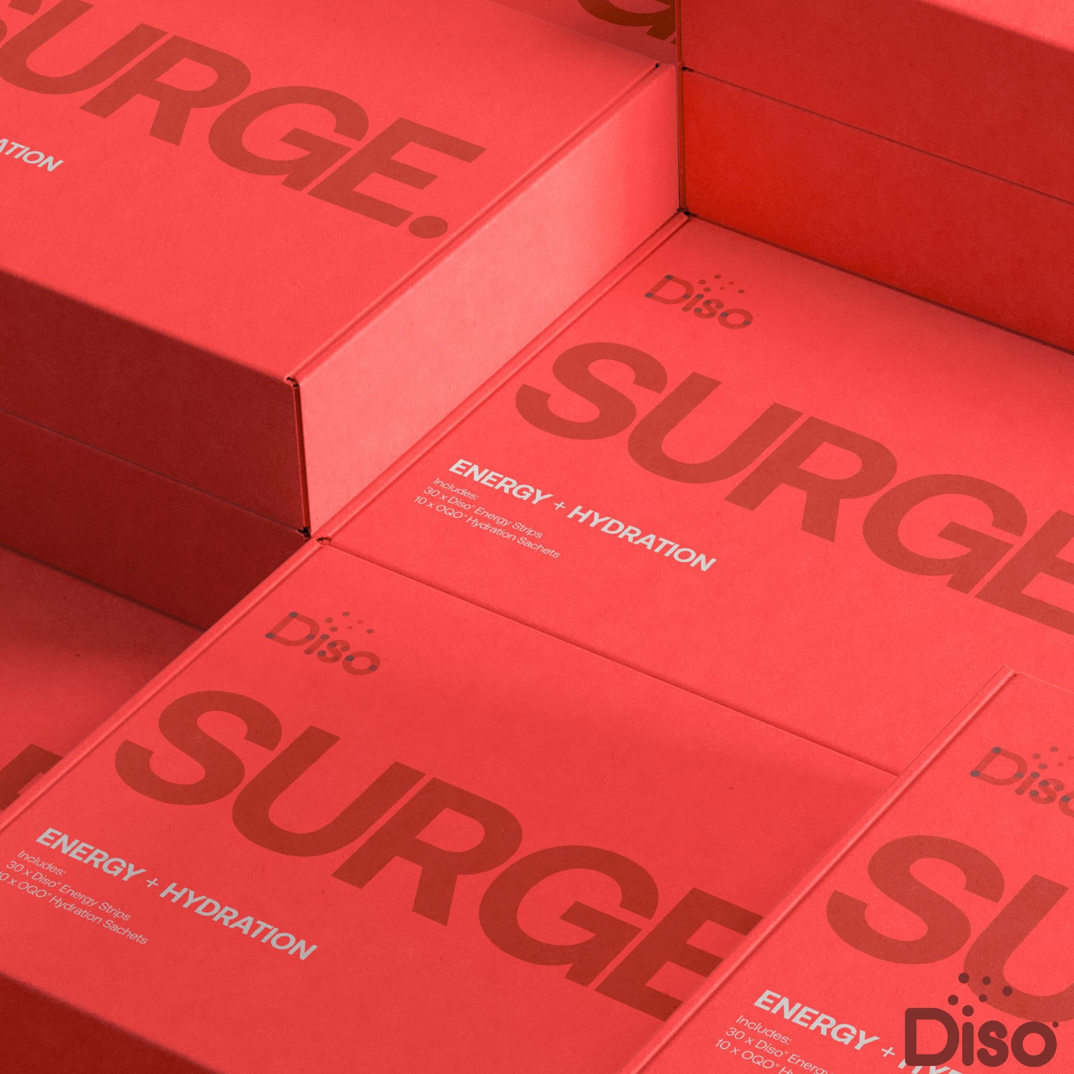 DISO SURGE Bundle – Energy strips and Hydration blends - £35.99