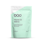 OQO Vitamin D3 4000 IU High Strength - 400 Vegan Tablets