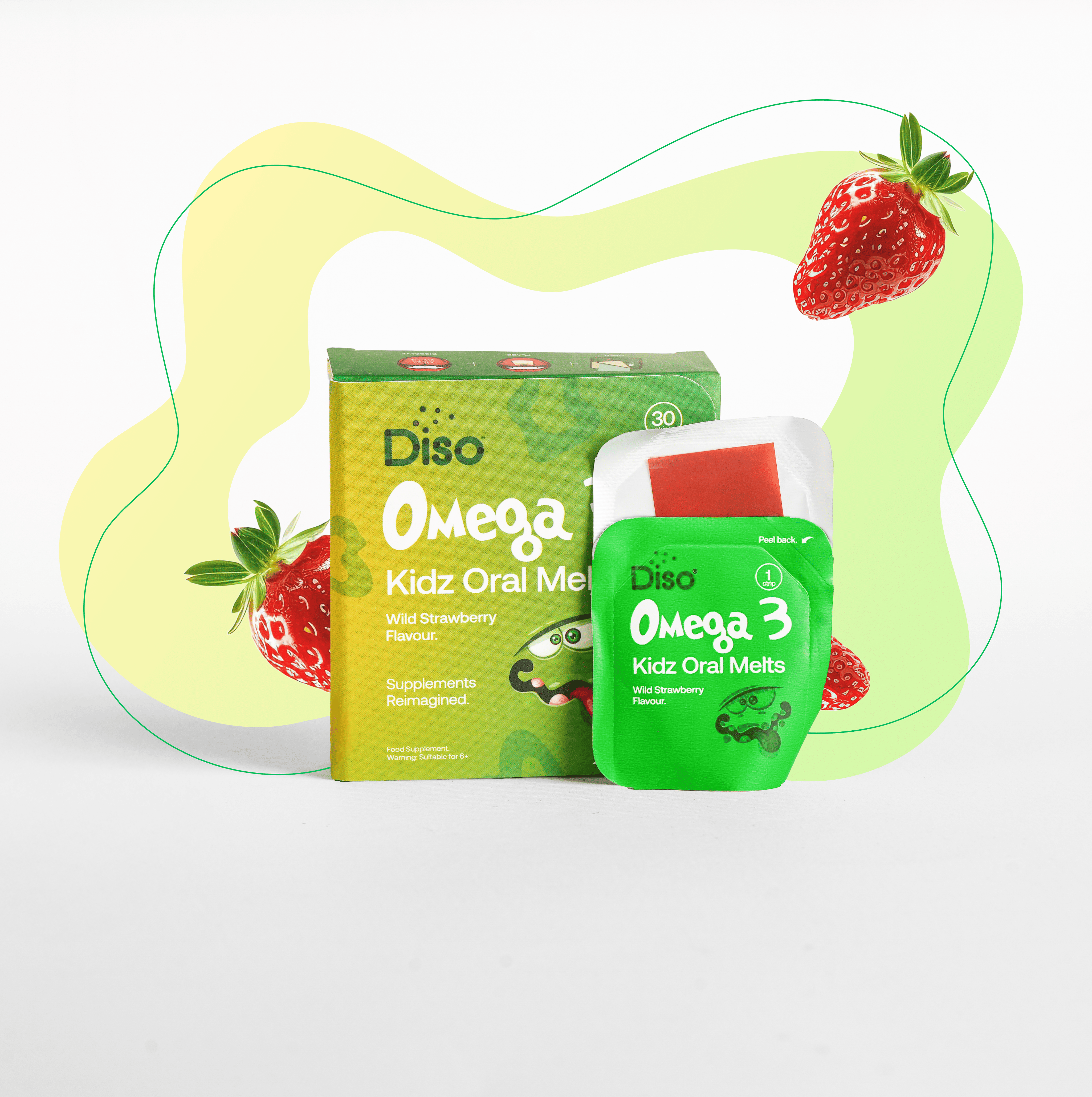 Diso® Kidz Omega 3 Strips