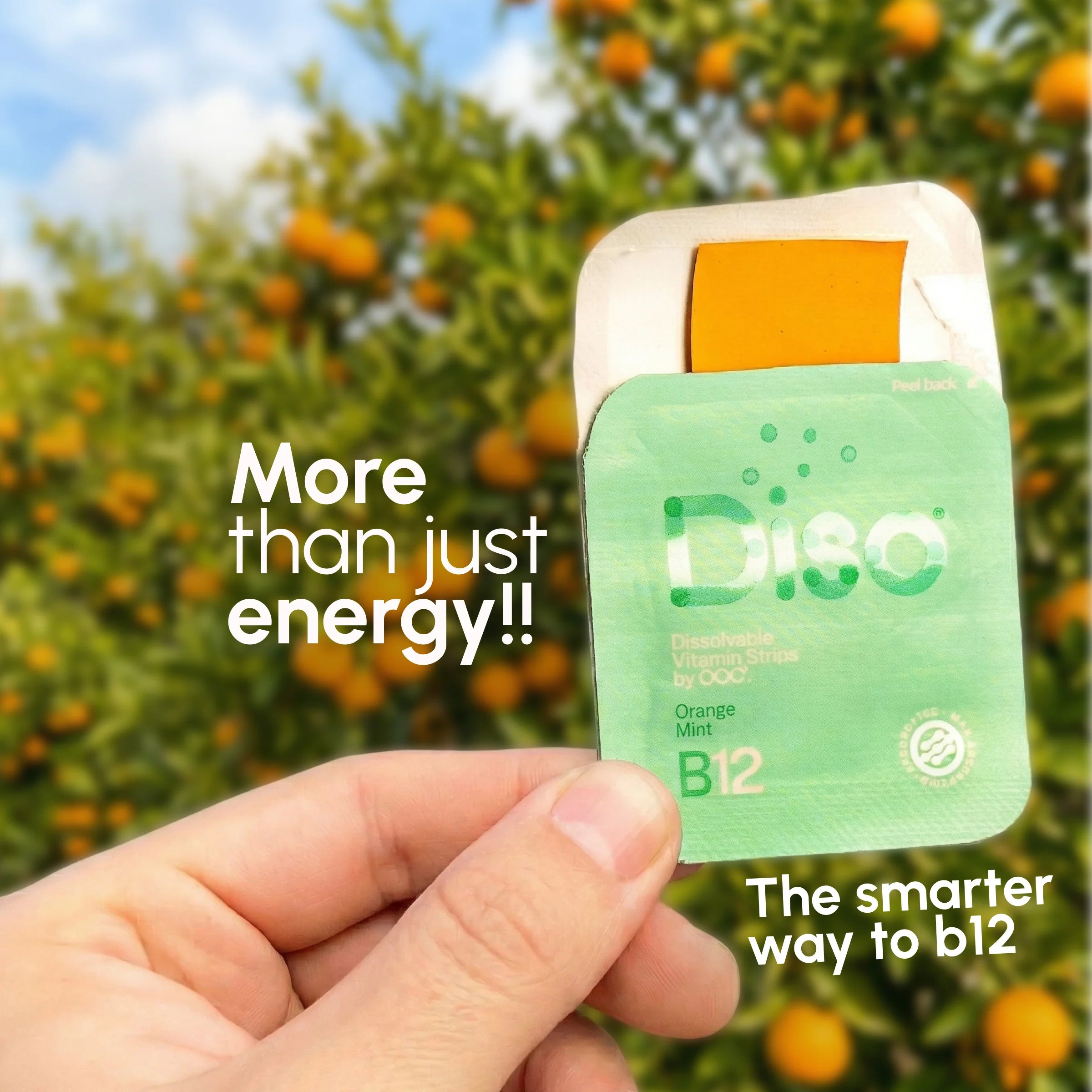 Diso® Dissolvable Strip Supplement | B12