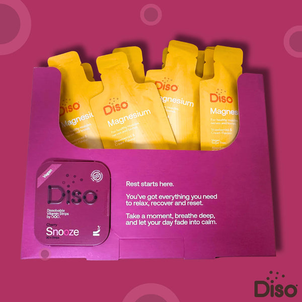 DISO SLEEP Bundle – Lipo Magnesium shots and snooze strips - £35.99