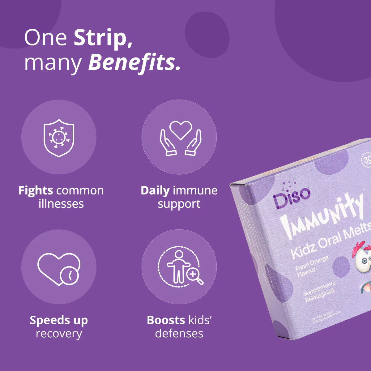 Diso® Kidz Immunity Supplement | Immunity | Orange