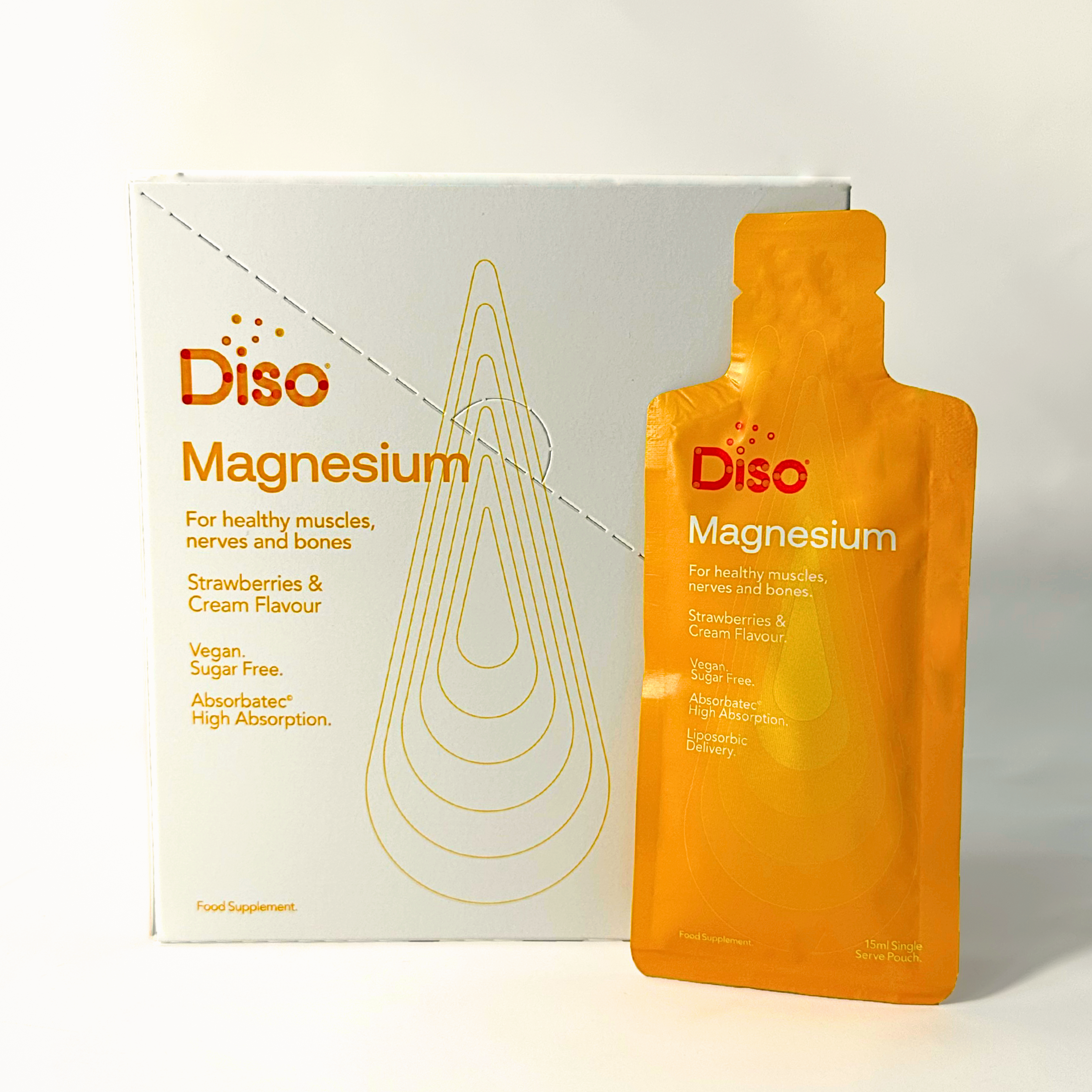 Diso® Lipo Magnesium Shot | Strawberry | Joints & Muscles
