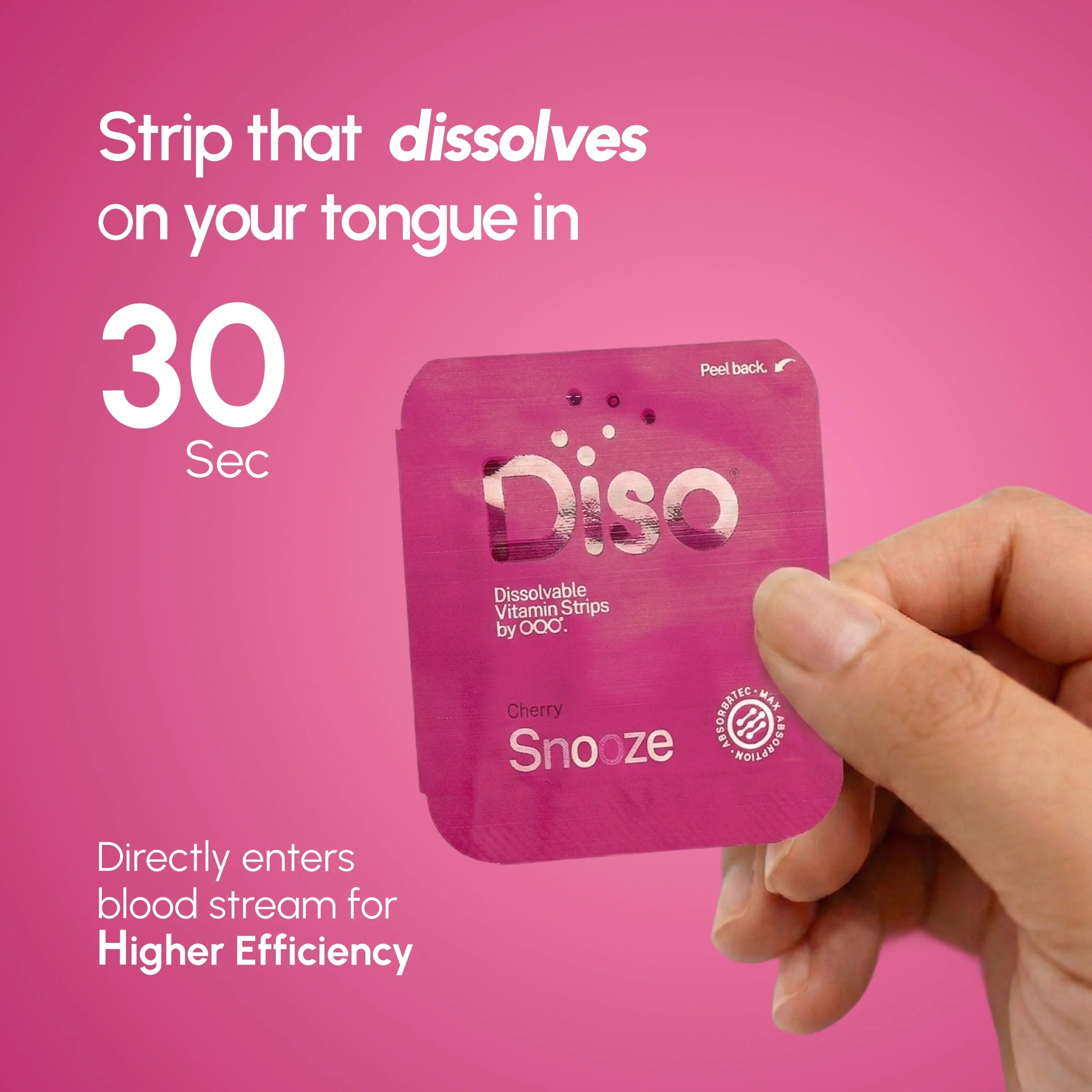Diso® Dissolvable Strip Supplement | Snooze