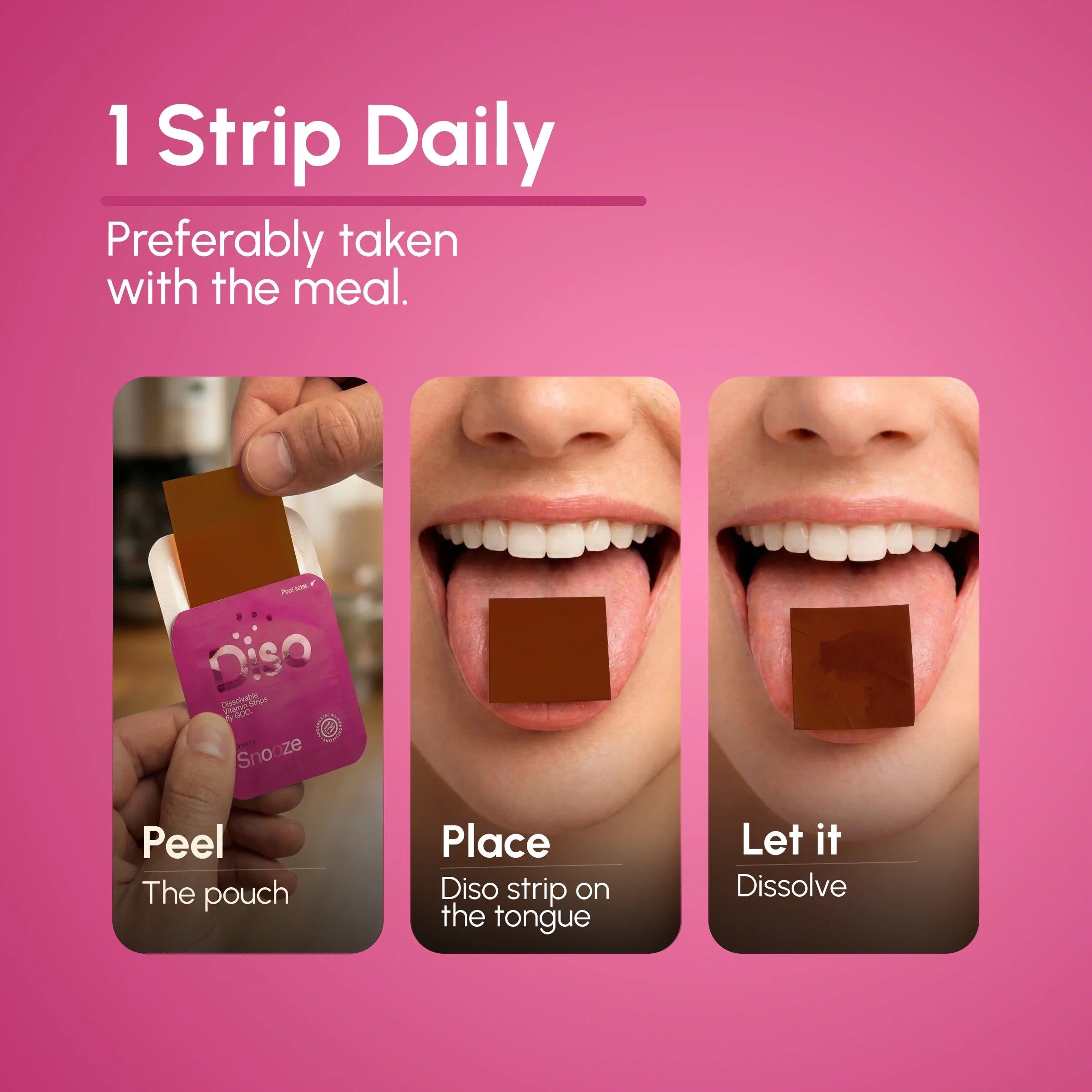 Diso® Dissolvable Strip Supplement | Snooze