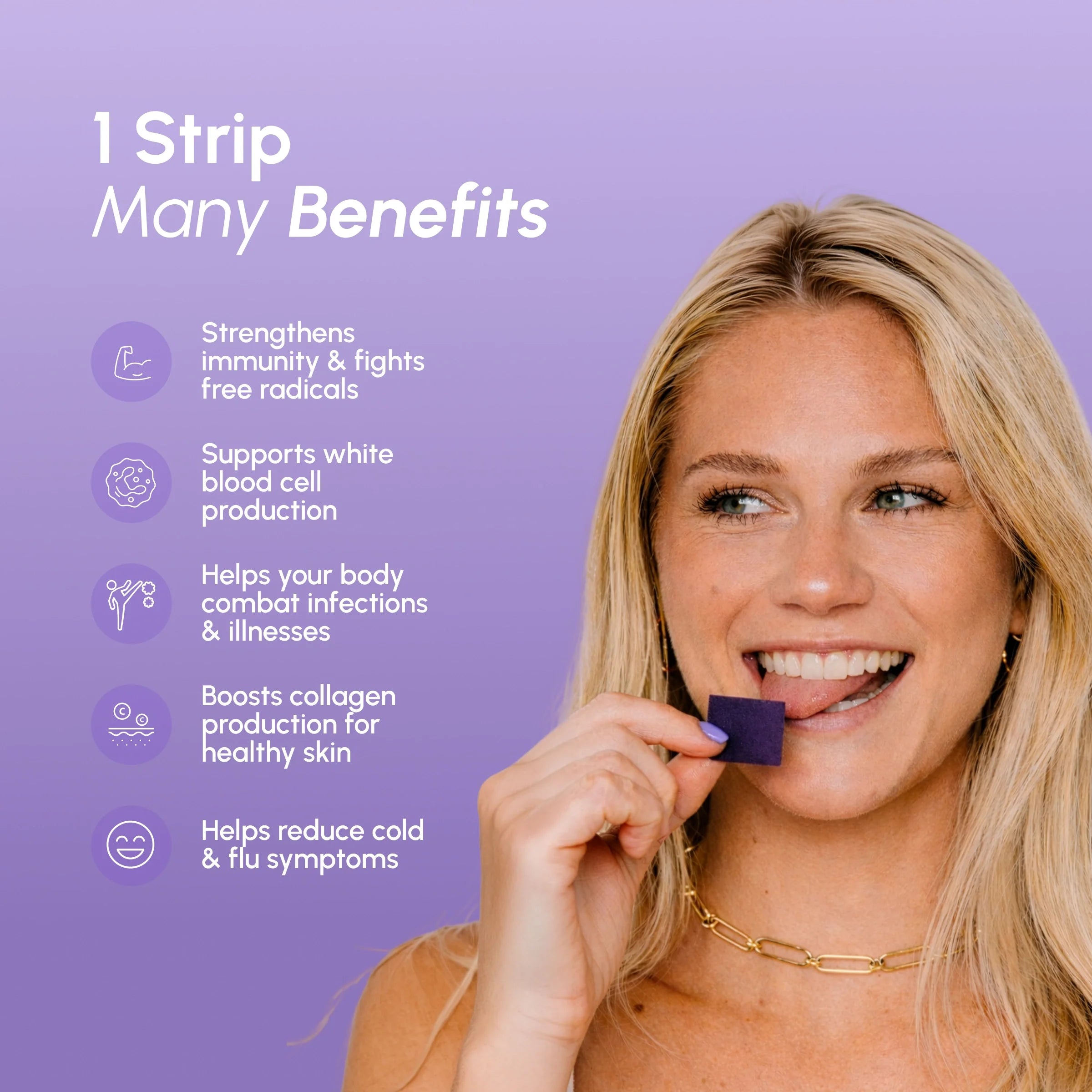 Diso® Dissolvable Strip Supplement | Vitamin C