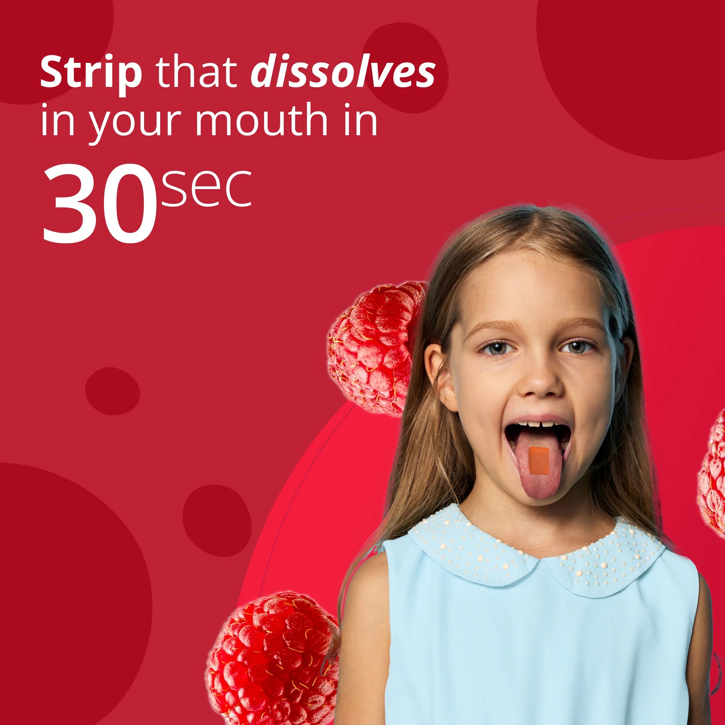 Diso® Kidz D3 Supplement | Strong Bones | Raspberry