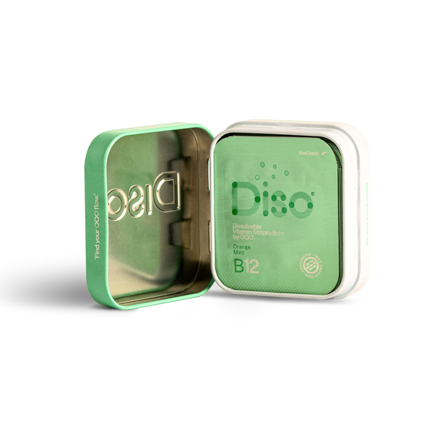 Diso® B12 Vitamin Supplement | Orange & Mint | All Day Energy