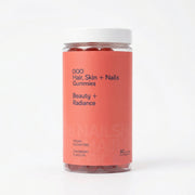 OQO® Hair, Skin & Nails Gummies | Beauty & Radiance | Cranberry