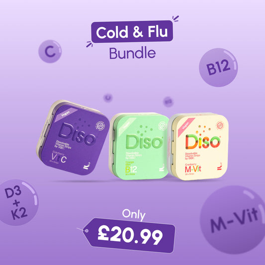 Diso® Cold & Flu Bundle | Immunity | All Day Energy | Daily Vitality