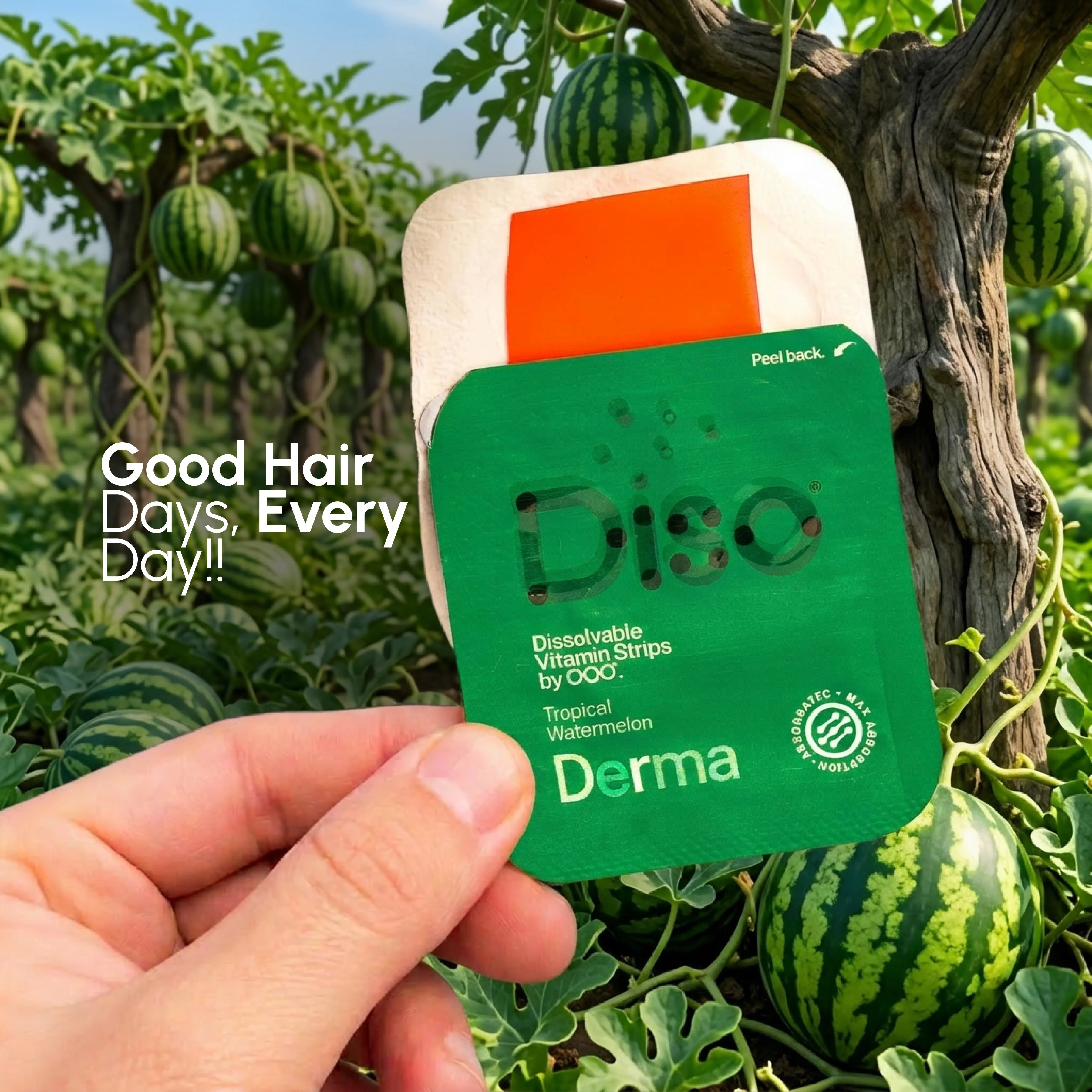 Diso® Dissolvable Strip Supplement | Derma