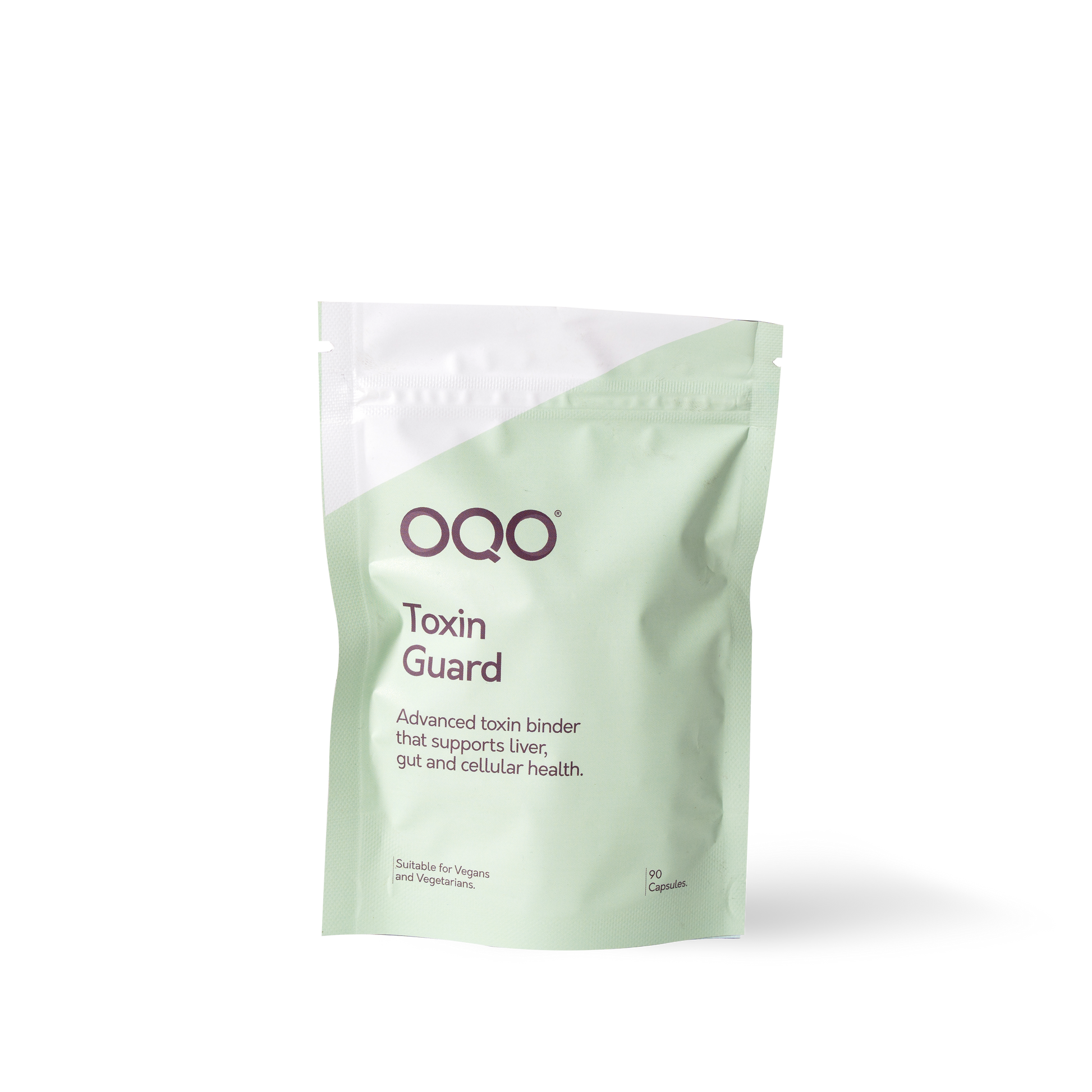 OQO® Toxin Binder | Detox & Gut Support | 90 Vegan Capsules
