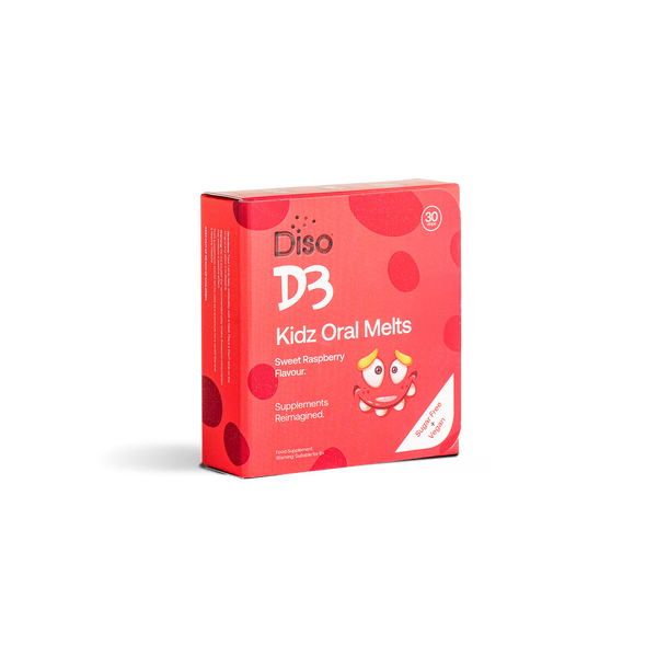 Diso® Kidz D3 Supplement | Raspberry | Strength