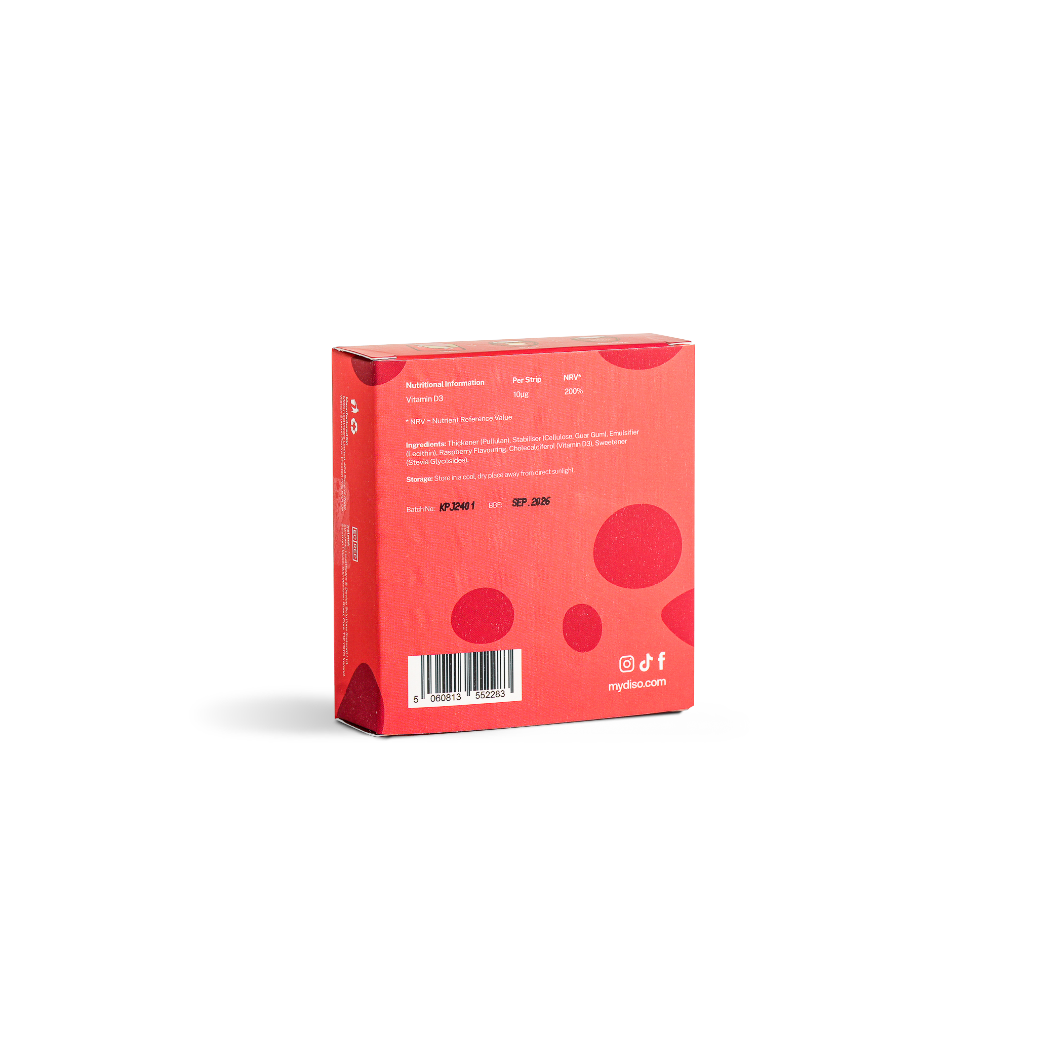 Diso® Kidz Vitamin D3 Kidz Strips