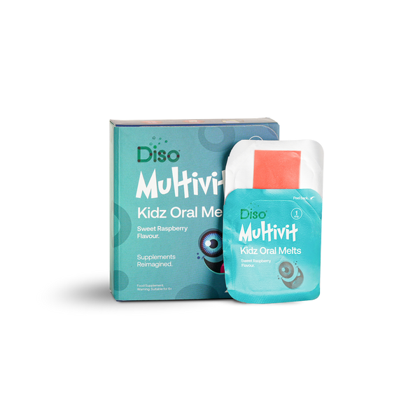 Diso® Kidz Multivitamin Supplement | Raspberry | Daily Vitality