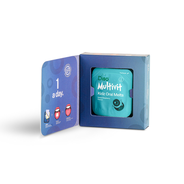 Diso® Kidz Multivitamin Supplement | Raspberry | Daily Vitality