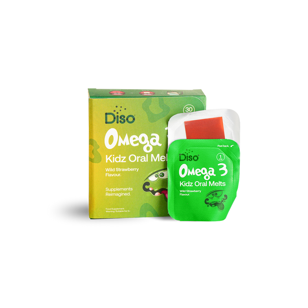 Diso® Kidz Omega 3 Supplement | Strawberry | Brain & Cognitive Development
