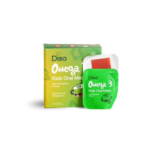 Diso® Kidz Omega 3 Supplement | Strawberry | Brain & Cognitive Development