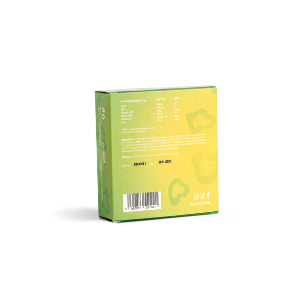 Diso® Kidz Omega 3 Supplement | Strawberry | Brain & Cognitive Development