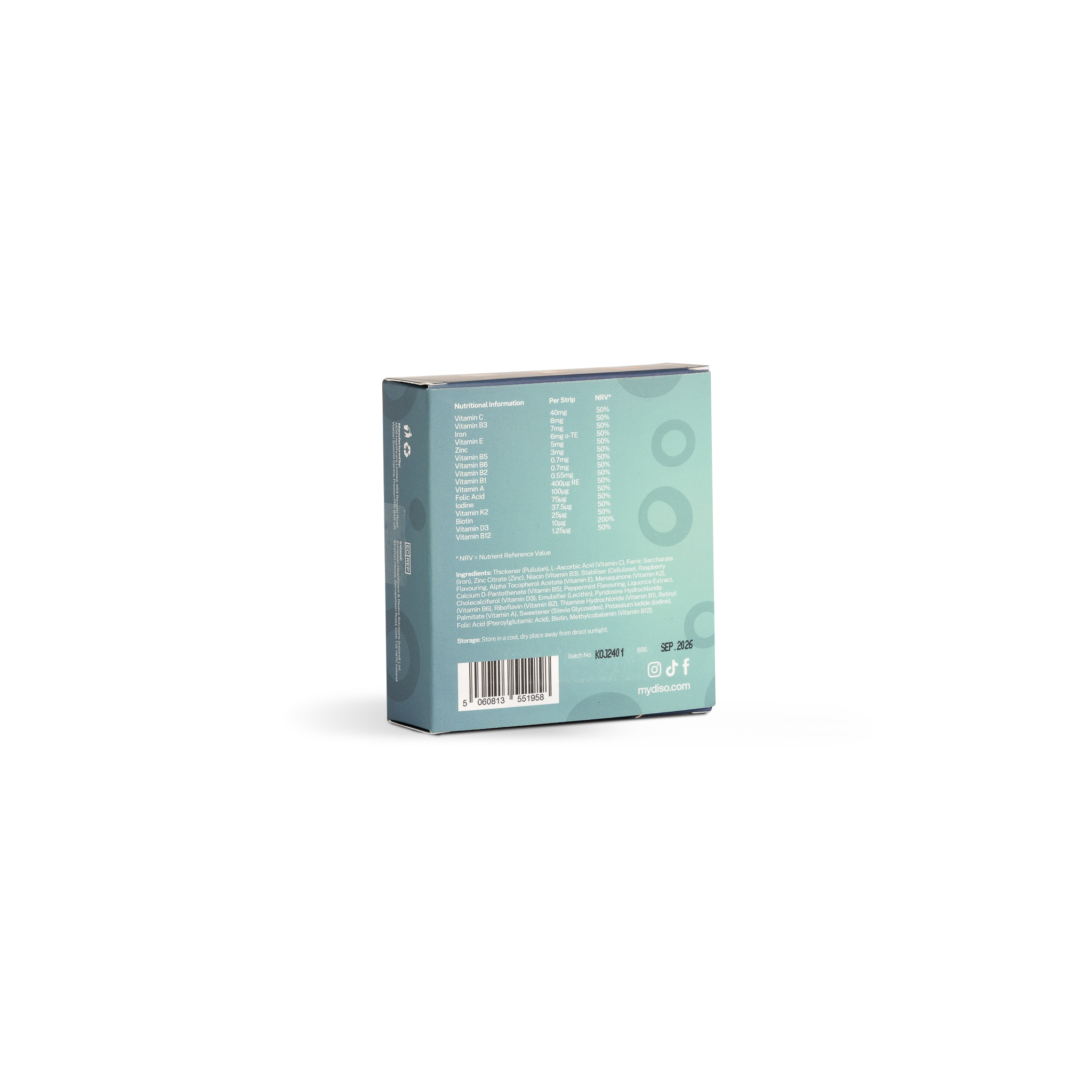 Diso® Kidz Multivitamin Strips