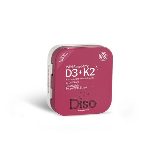 Diso® D3+K2 Supplement | Raspberry | Strength