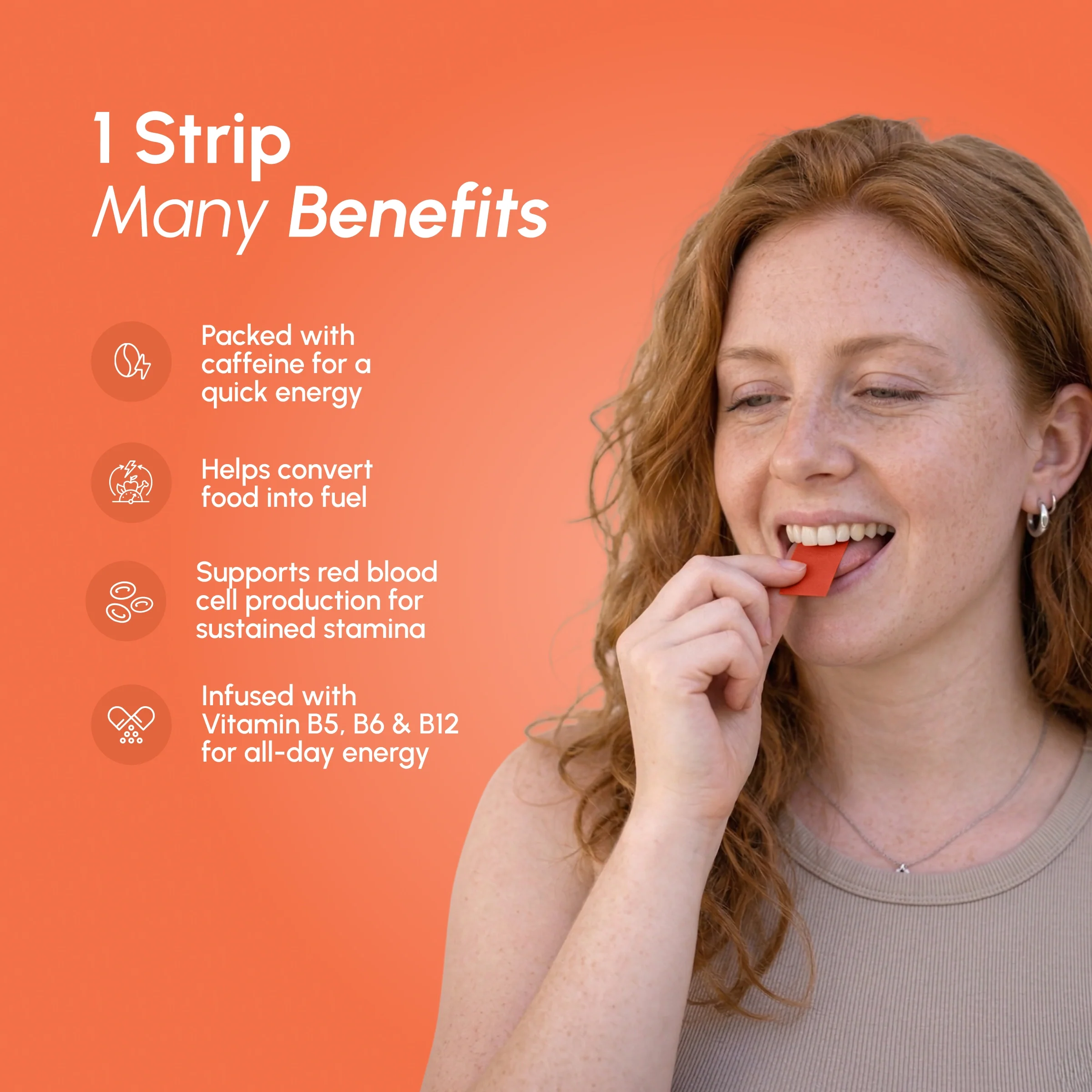 Diso® Dissolvable Strip Supplement | Energy