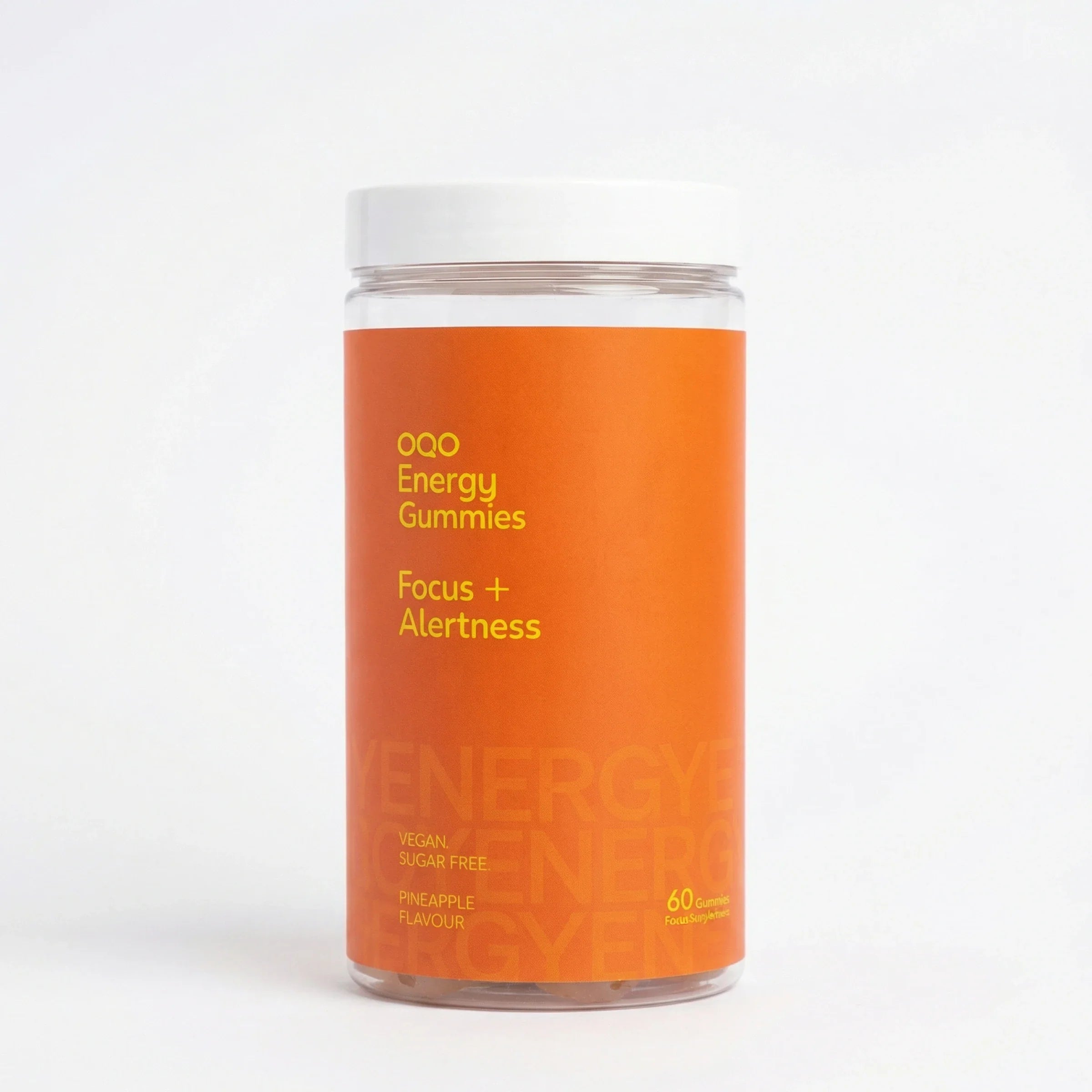 OQO® Energy Gummies | Focus & Alertness | Pineapple