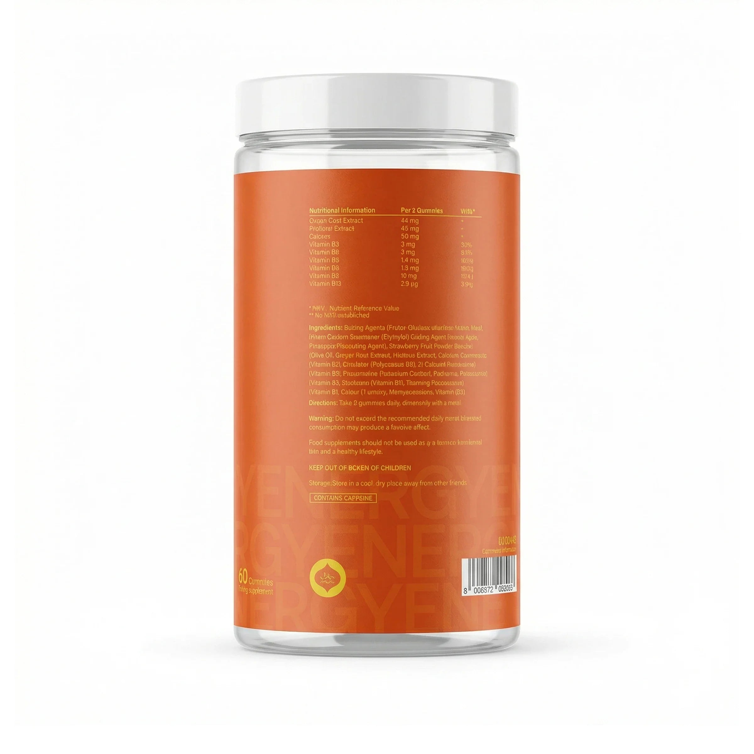 OQO® Energy Gummies | Focus & Alertness | Pineapple