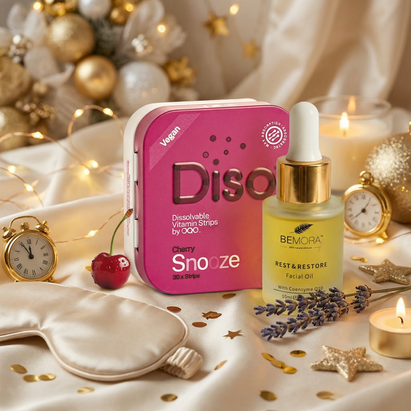 Diso® New Year Sleep Reset Bundle | Glowing Skin | Sleep Support | Rest & Restore Serum