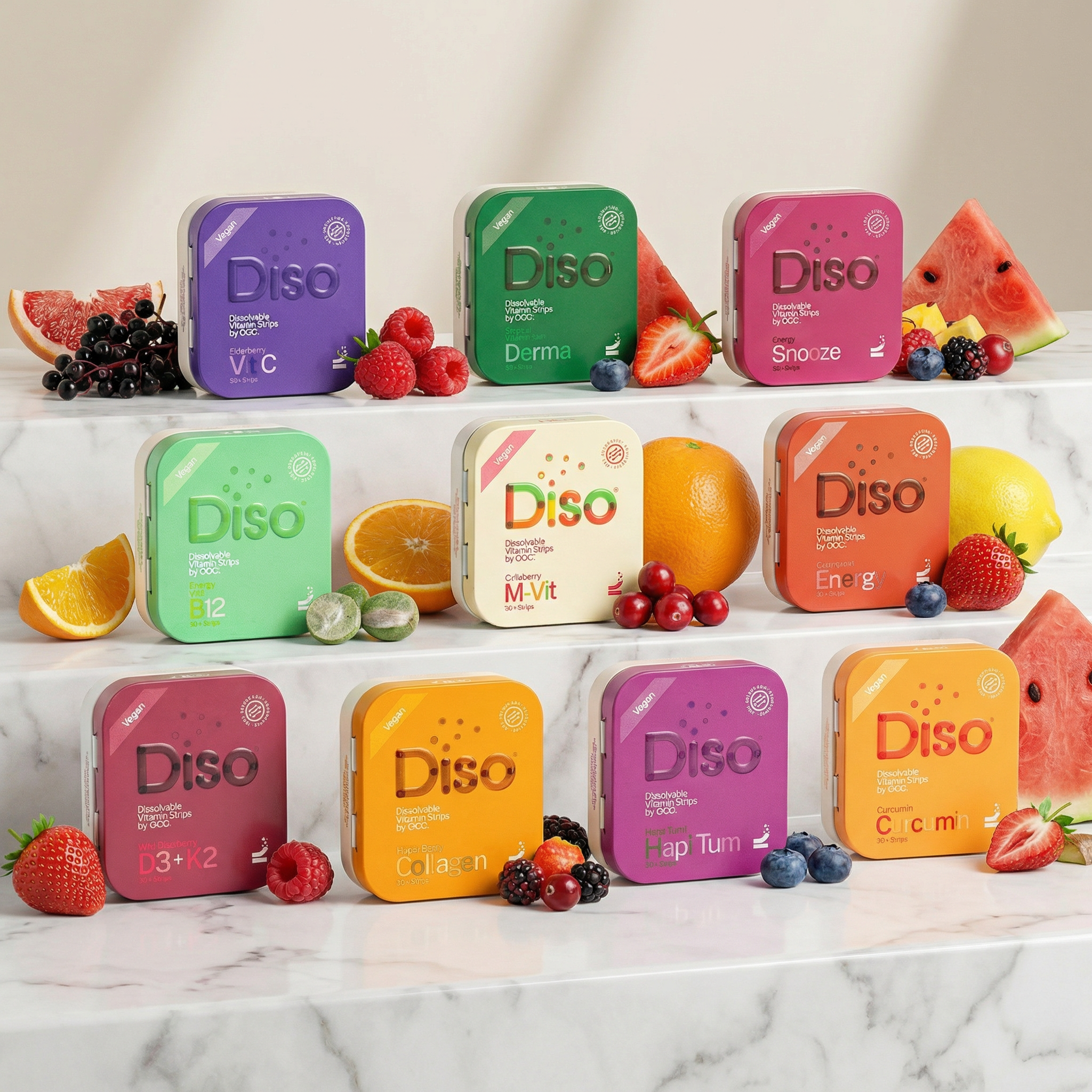 Diso® Dissolvable Strip Supplement | Mix & Match