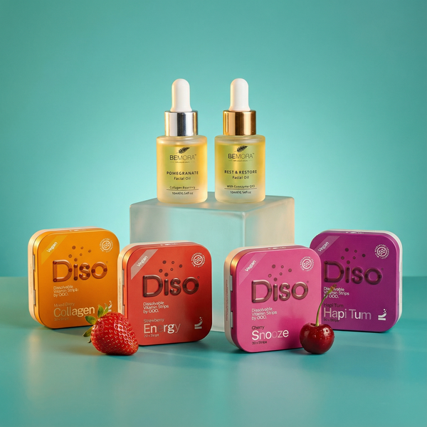 Diso® New Year Mega Reset Bundle | Energy Boost | Glowing Skin | Gut Health & Digestion | Sleep Support | 2 Serums Included