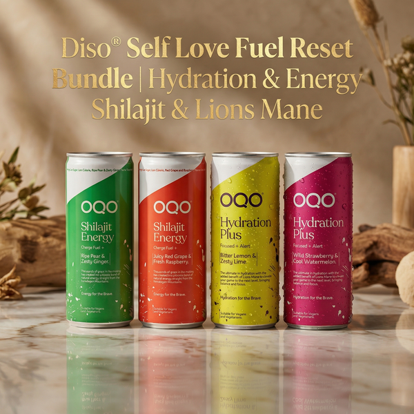 Diso® Self Love Fuel Reset Bundle | Hydration & Energy | Shilajit & Lions Mane
