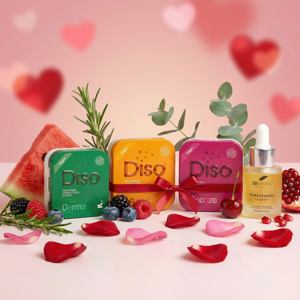 Diso® New Year Ultimate Skin Reset Bundle | Glowing Skin | Sleep Support | Collagen Boosting Serum