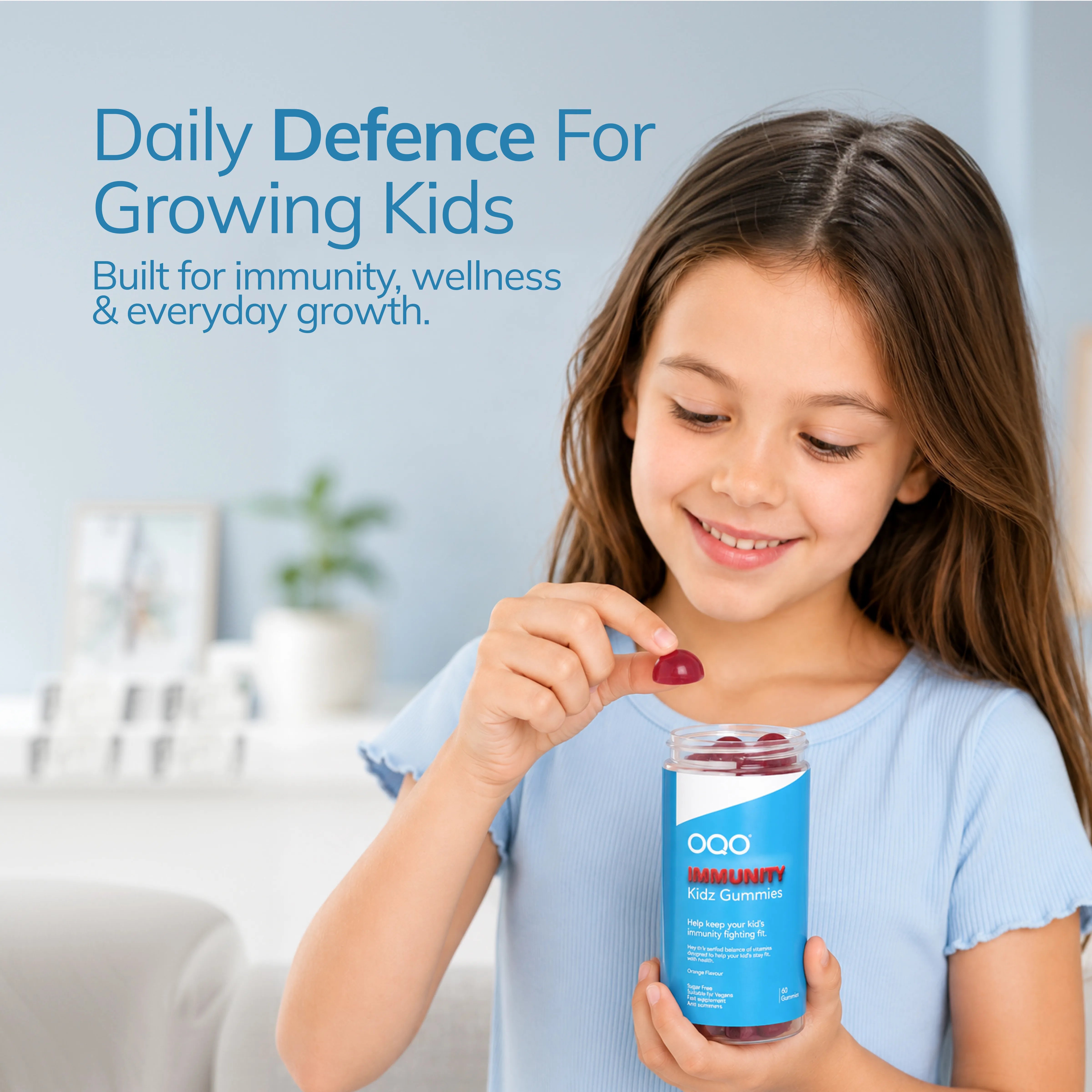OQO® Kidz Immunity Gummies | Immunity | Orange