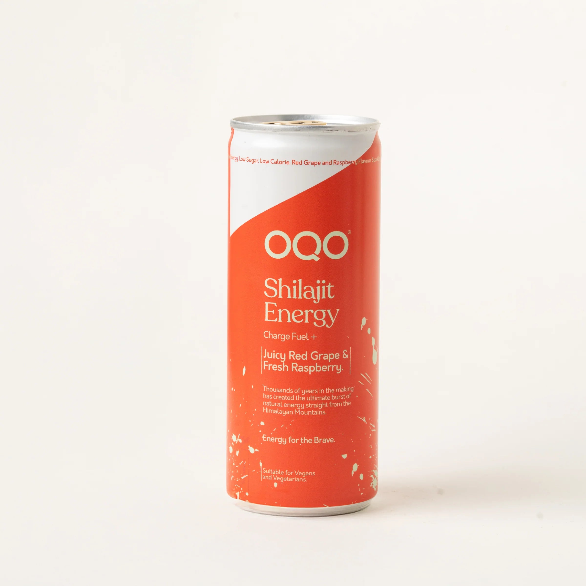OQO® Shilajit Drink | Energy Boost & Daily Vitality | Red Grape & Raspberry