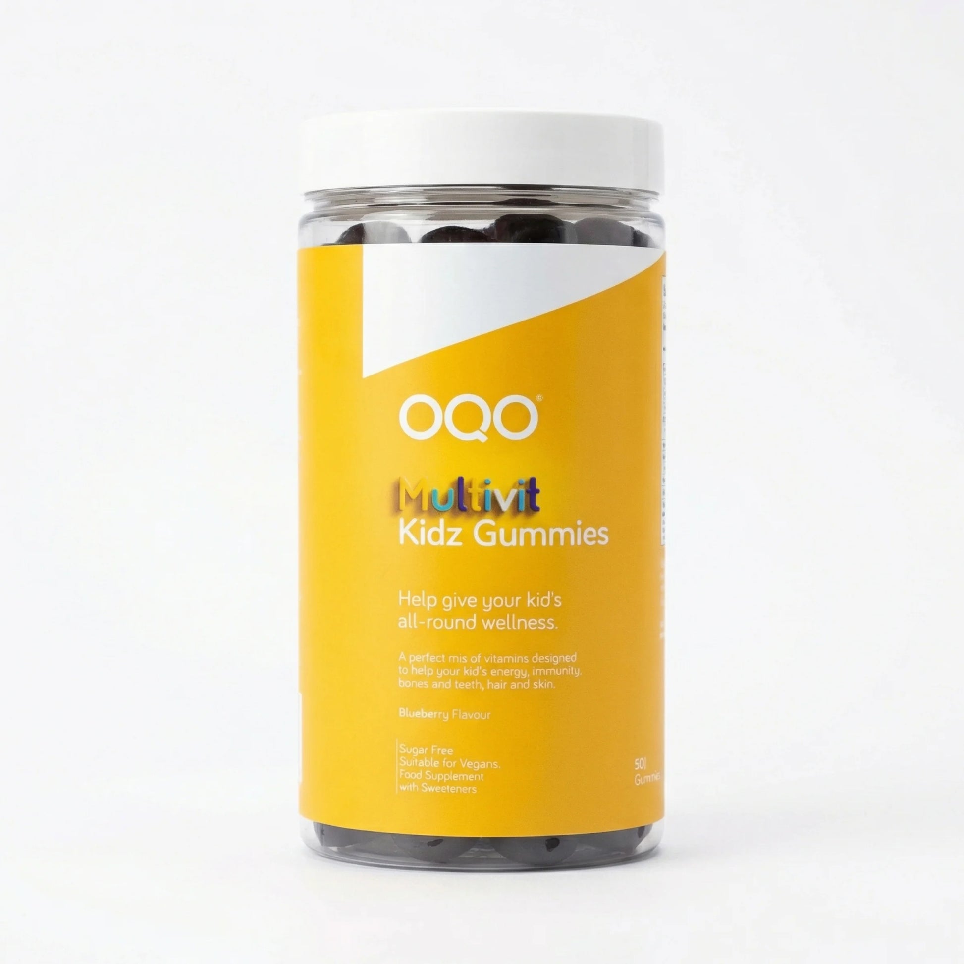 OQO® Kidz Multivitamin Gummies | All Round Wellness | Blueberry