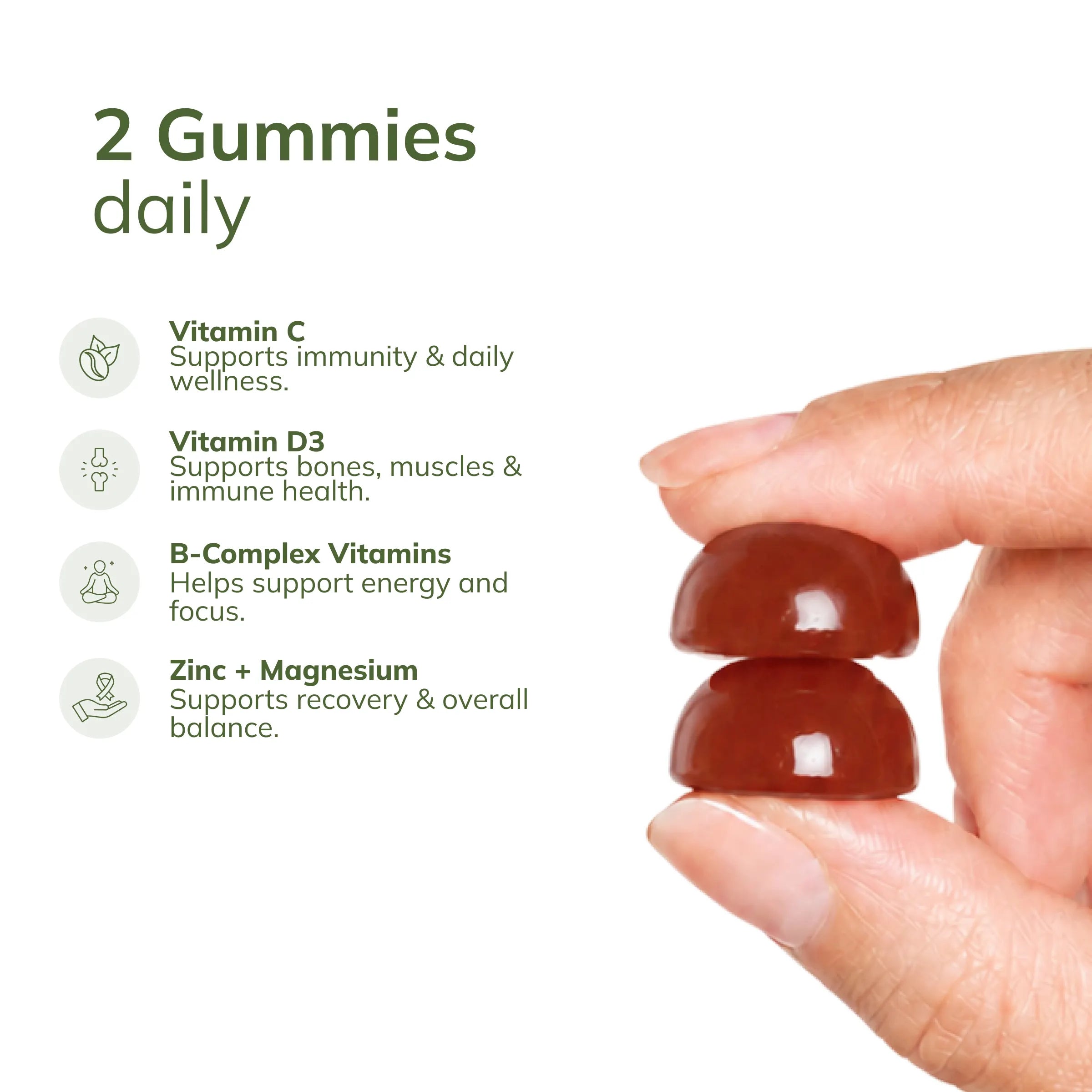 OQO® Multivitamin Gummies | All Round Health | Watermelon
