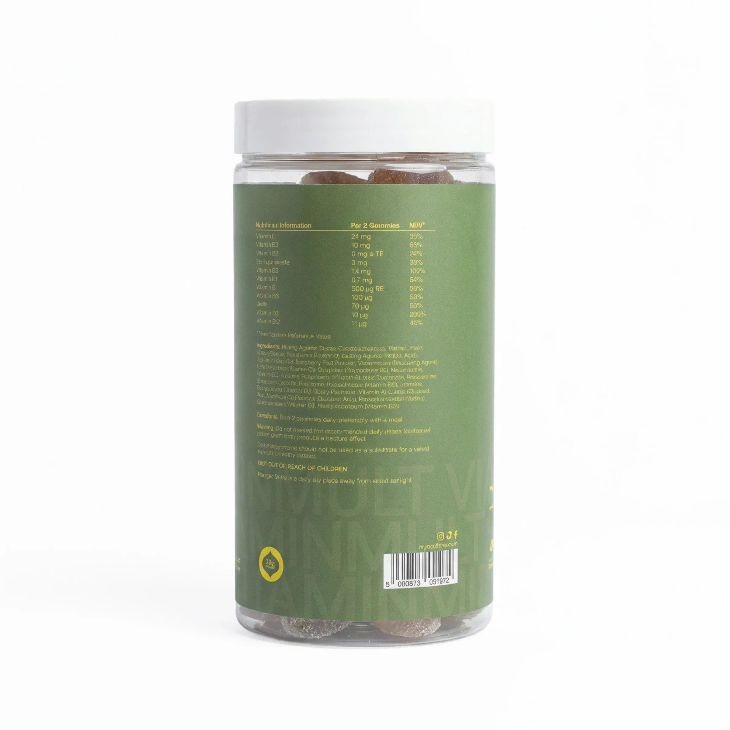 OQO® Multivitamin Gummies | All Round Health | Watermelon