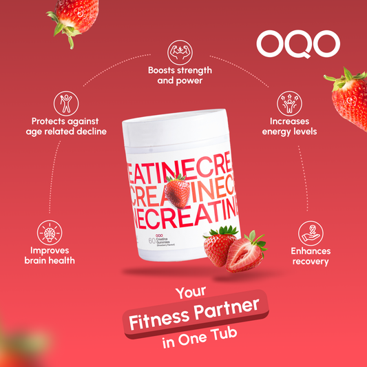 OQO Creatine Gummies – Strength & Performance