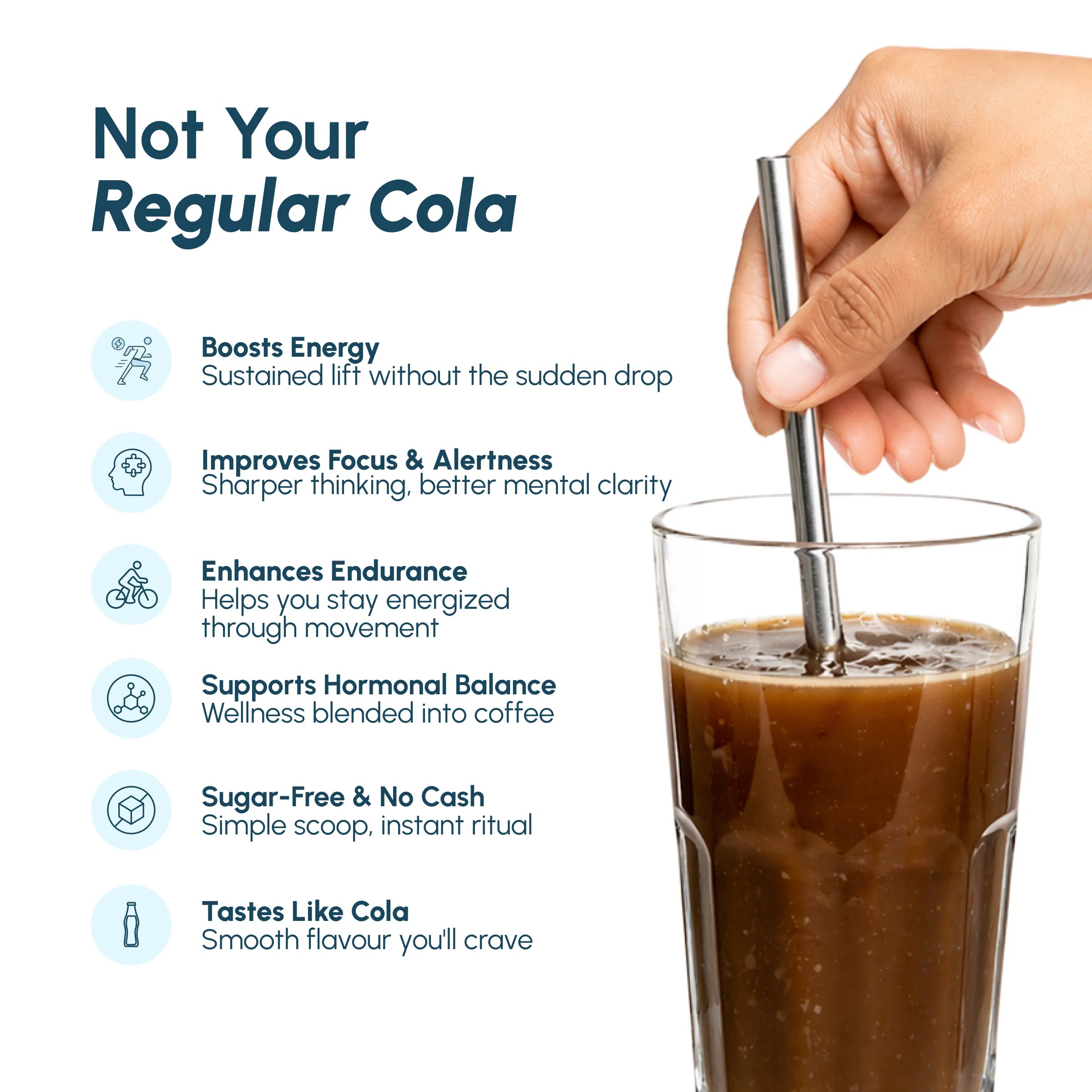 OQO® Energy Blend | Energy Boost | Cola