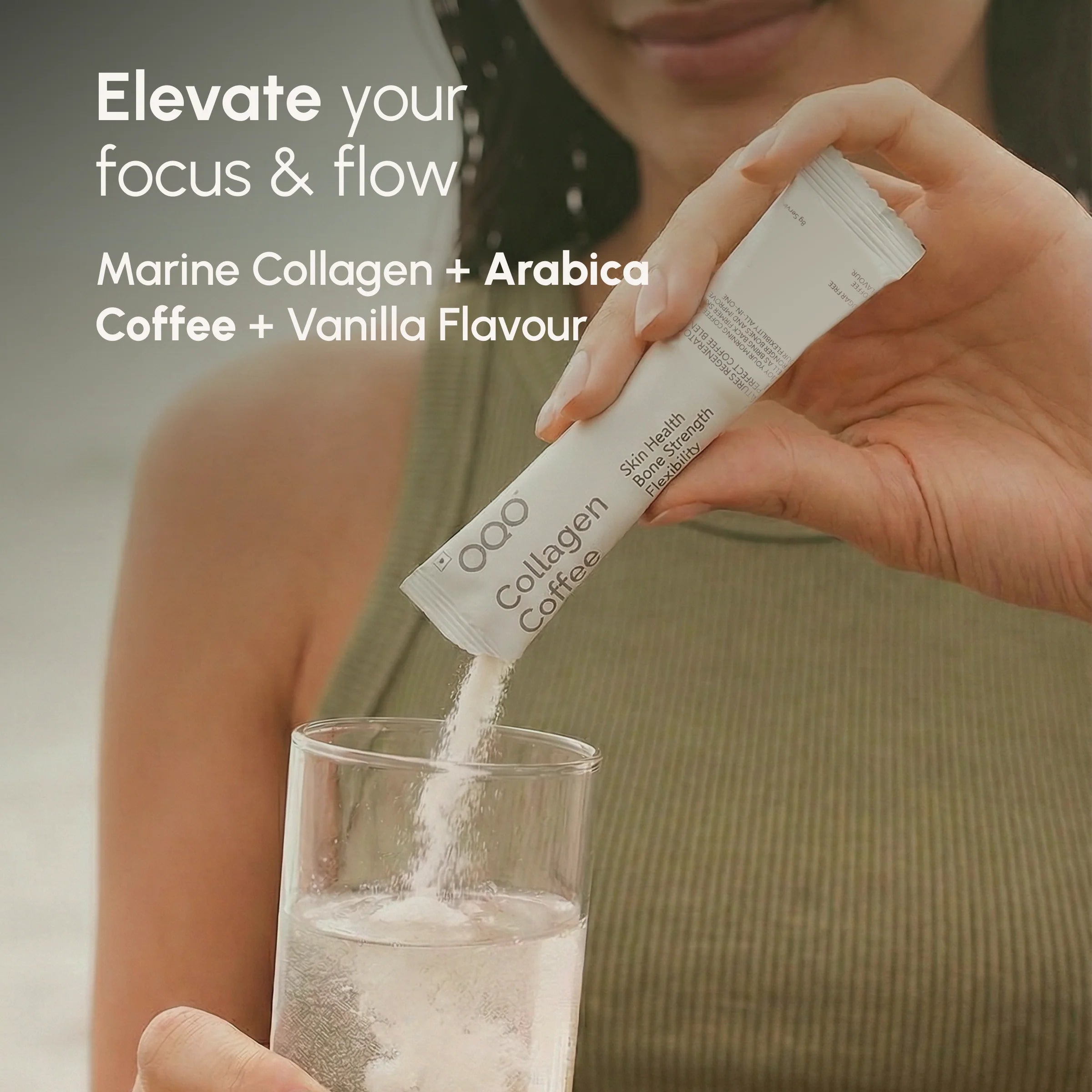 OQO® Collagen Blend | Glowing Skin | Coffee