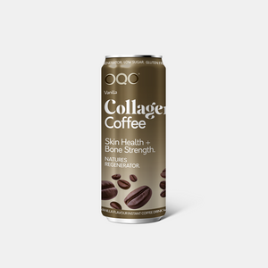 OQO® Collagen Coffee Drink | Vanilla | Energy Boost & Glowing Skin